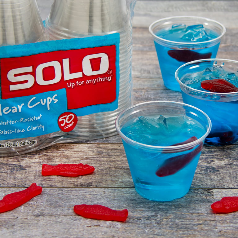 Solo® Ultra Clear™ Clear PET Cup - 9 oz. Squat