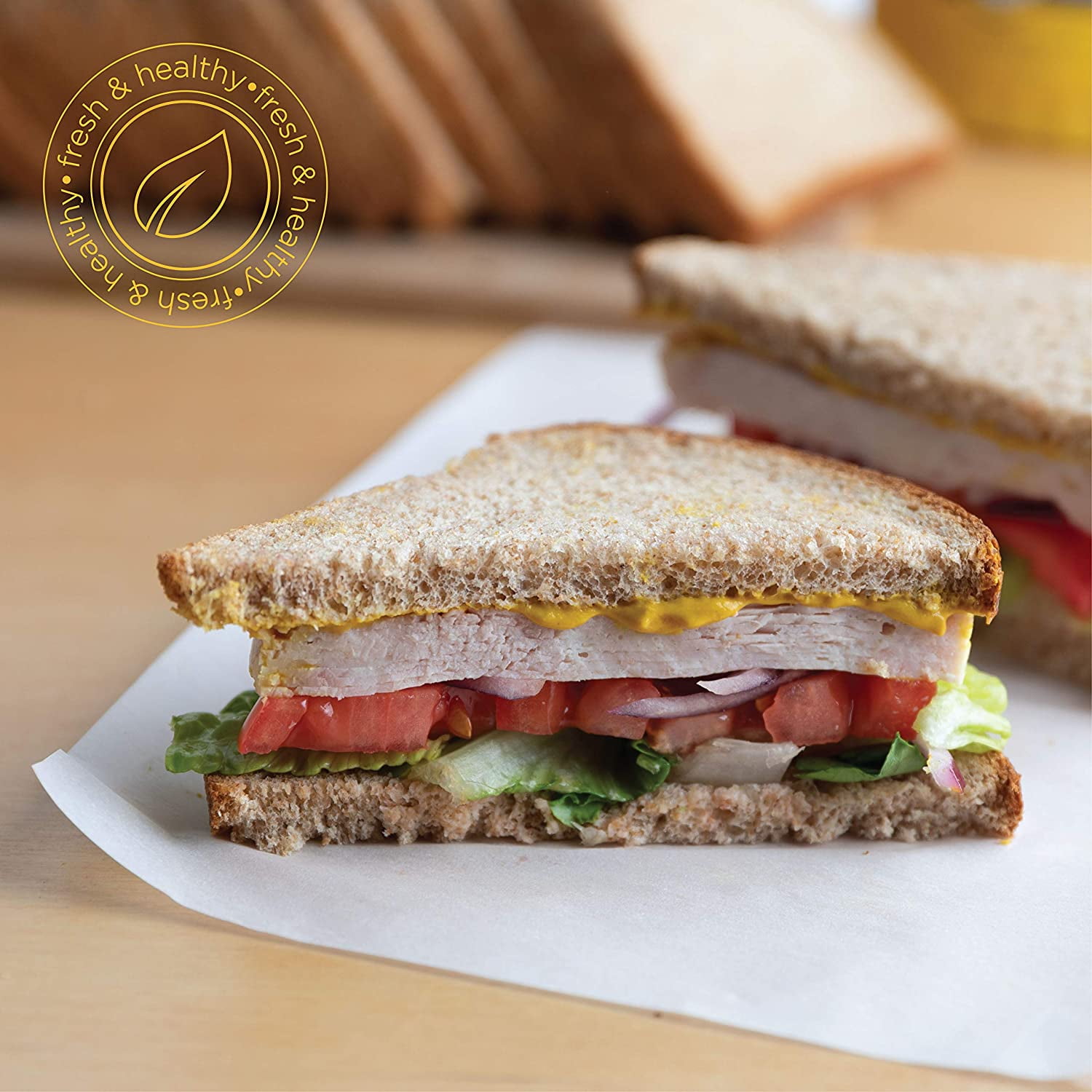 100% Whole Wheat Bread Sliced - 5 Pack - 16 oz per Loaf | Delicious Sandwich Bread | Kosher Bread | Dairy & Nut Free | 2-3 Day Shipping | Stern’s Bakery (5 Pack)
