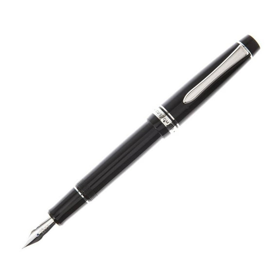 Pilot Custom 912 Fountain Pen, Black Barrel, Soft Fine Nib (71616)