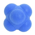 thumbnail image 2 of Reaction Ball Training Ball and Sensitive Agility Trainer Hexagonal Ball Coordination Trainer for Baseball Basketball Boxing Football Blue, 2 of 10