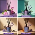 thumbnail image 2 of SCENTORINI Lavender Reed Diffuser for Home, Aromatherapy Essential Oil Reed Diffuser for Sleep, 4 Pack, 2 of 8