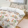 thumbnail image 1 of v6852 Bed Sheets Bedding Nature Winnie The Pooh Comforter Set Soft 3 Pcs Twin Bedding Sets Thicken for All Season, 1 Comforter 2 Pillow Shams Bed S, 1 of 5