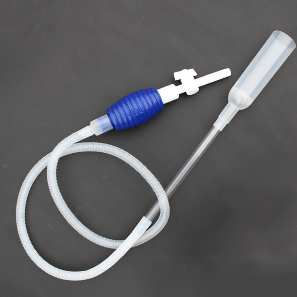 GreenJoy Fish Tank Cleaner Aquarium Cleaning Tools Kit, Fish Net Siphon Vacuum Gravel  Algae 2 Piece