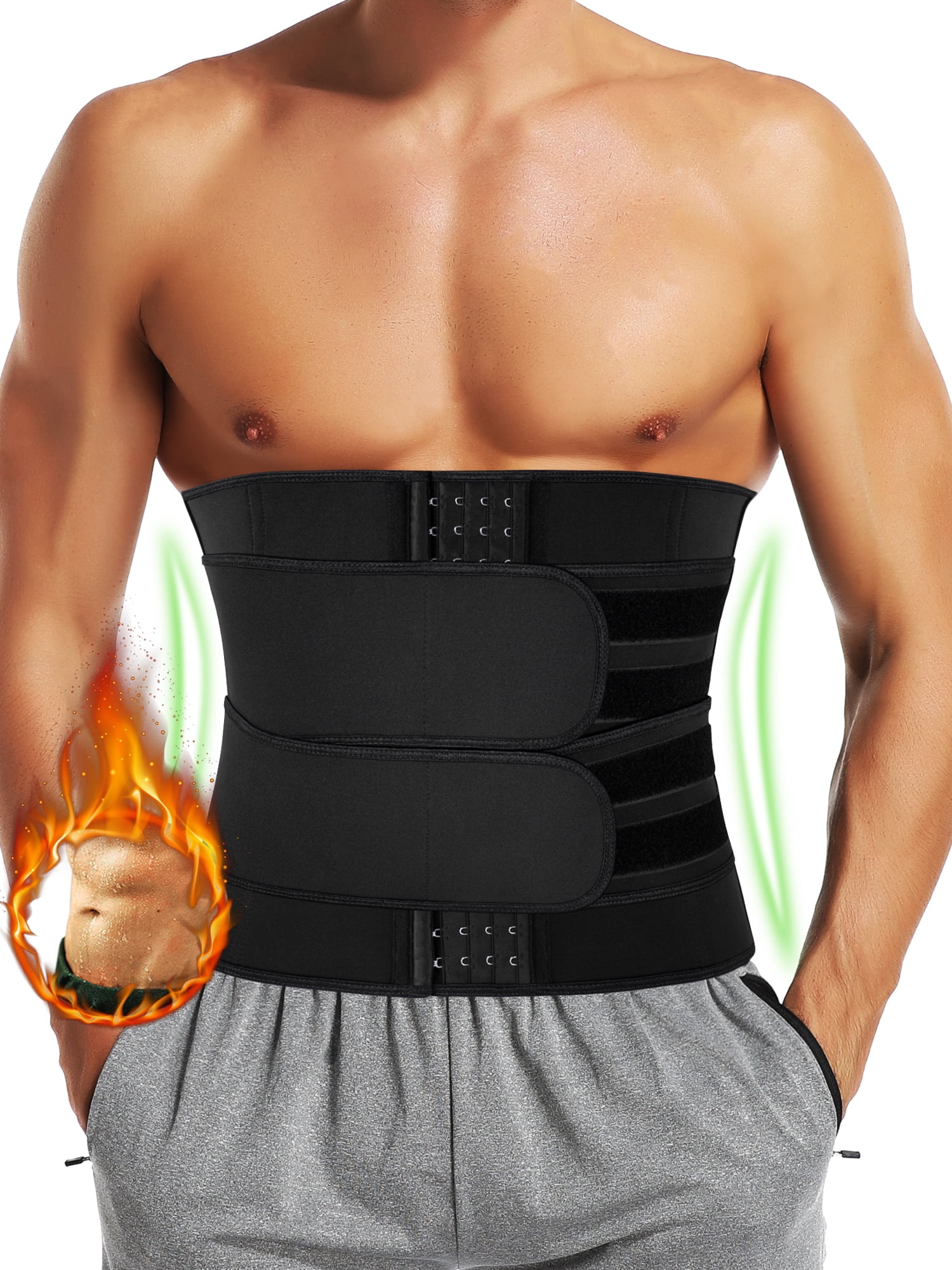premium waist trainer double compression