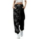 thumbnail image 1 of WILLBEST Pantalones Casuales de Mujer para Uso Diario: Joggers Holgados de Cintura Alta con Estampado de Halloween, Cordón y Bolsillos, Estilo Atlético para Otoño E Invierno. Chica, 1 of 3