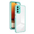 thumbnail image 1 of SaniMore for Samsung Galaxy A34 5G Case Ultra Slim Transparent [Never-Yellowing], Rugged PC & TPU Bumpers Cover Built-in Detachable Lens Protector Anti-Fall Shockproof Protective Shell, Green, 1 of 8