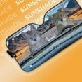 thumbnail image 5 of 3D Coyote Couple Car Auto Sunshades Windshield Heat Protection Sun Shades Univeral Fit Cars Suv Truck, 5 of 6