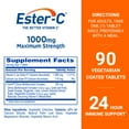 thumbnail image 4 of Ester-C Vitamin C, Immune Support Tablets, 1000 Mg, 90 Ct, 4 of 6