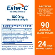 Ester-C Vitamin C, Immune Support Tablets, 1000 Mg, 90 Ct