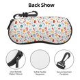 thumbnail image 3 of Balery Fast Food 2 for Zipper Sunglasses Case, Eyeglasses Cases, Protective Case For Glasses,Flexible Eyewear Storage,Multi-Purpose Key Lock Case, 3 of 6