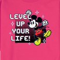 thumbnail image 2 of Disney - Level Up Your Life - Men's Crew Neck Fleece Pullover, 2 of 4