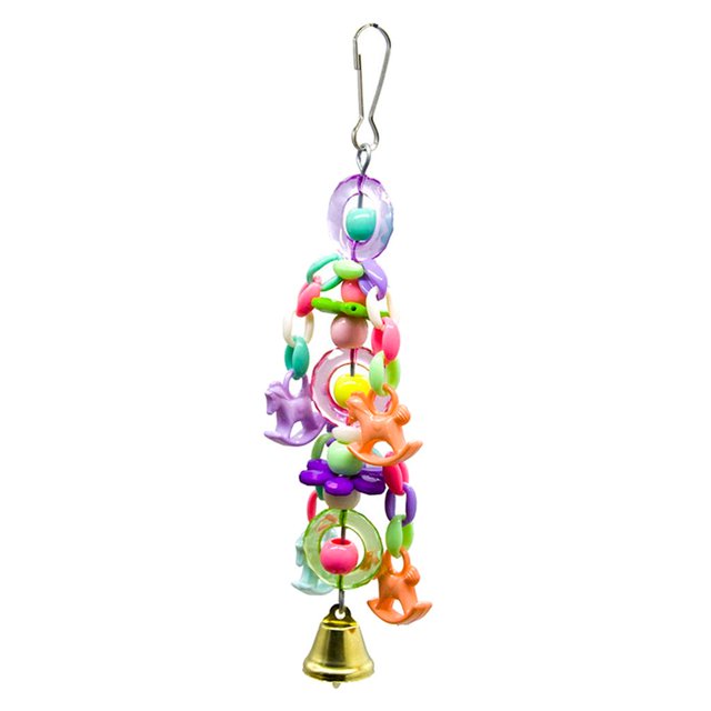 Bird Parrot Toy Hanging Bell Pet Hamaca Columpio Juguete colgante - Salvador Bird Parrot Swing Toys