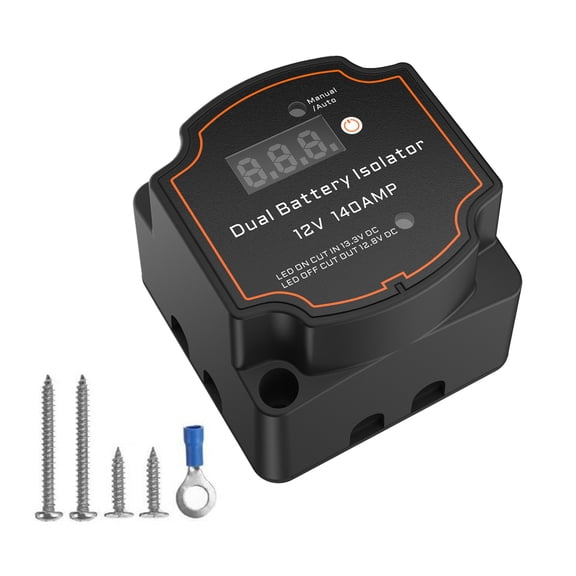 12V 140A Double Isolator Voltages Sensitive Relays Automatic Charging Relays for Car Marine Boats