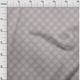 thumbnail image 2 of oneOone Georgette Viscose Medium Pink Fabric Dots Fabric For Sewing Printed Craft Fabric By The Yard 42 Inch Wide, 2 of 4