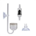 thumbnail image 1 of Aquarium Fish Tank U Shape Round Base Air Diffuser with Bubble Counter Suction Cup Check Valve, 1 of 1