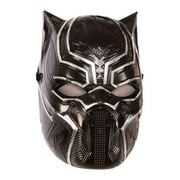 Blk Panther 1 2 Metallic Mask