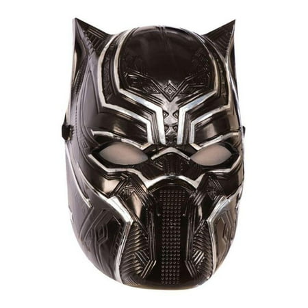 Blk Panther 1 2 Metallic Mask