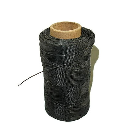 Black 4 Ounce Powder - Leathercraft Sewing Awl Thread 4 Ounce Spools - Black