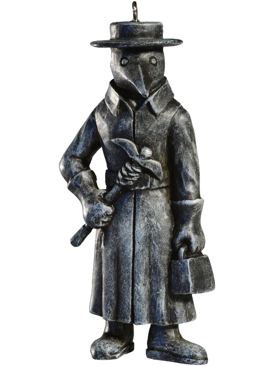 HorrorNaments Plague Doctor Halloween Christmas Tree Ornament
