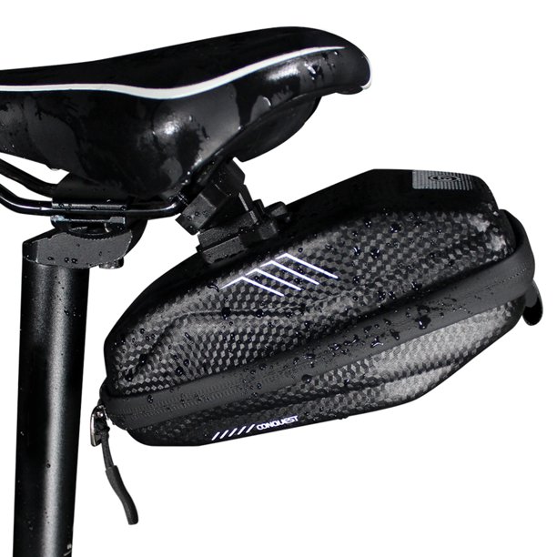0.8L Bike Saddle Bags Rainproofroof Bicycle Under seat Bag for Mountain