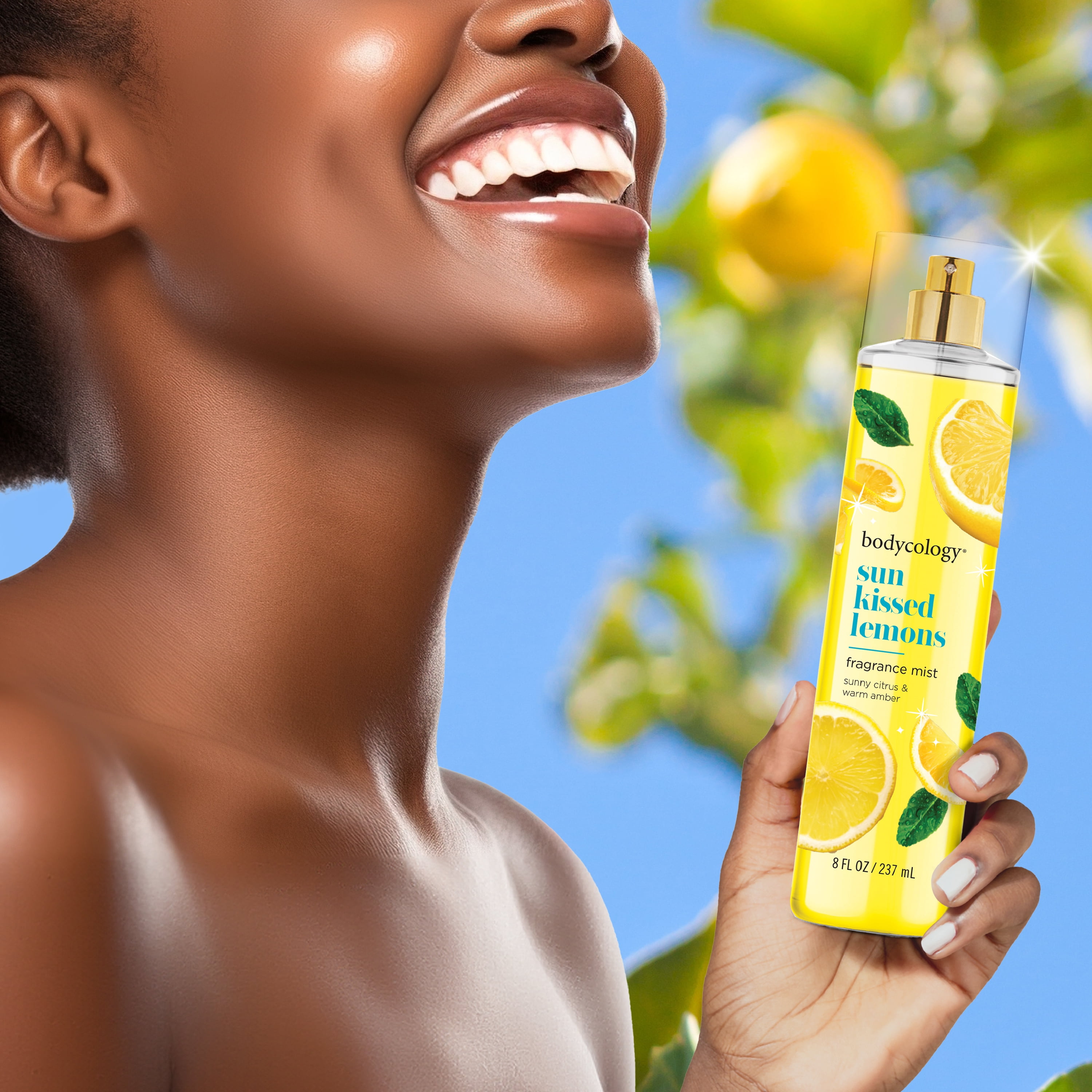 Bodycology Fragrance Body Mist, Sun Kissed Lemons, 8 fl oz