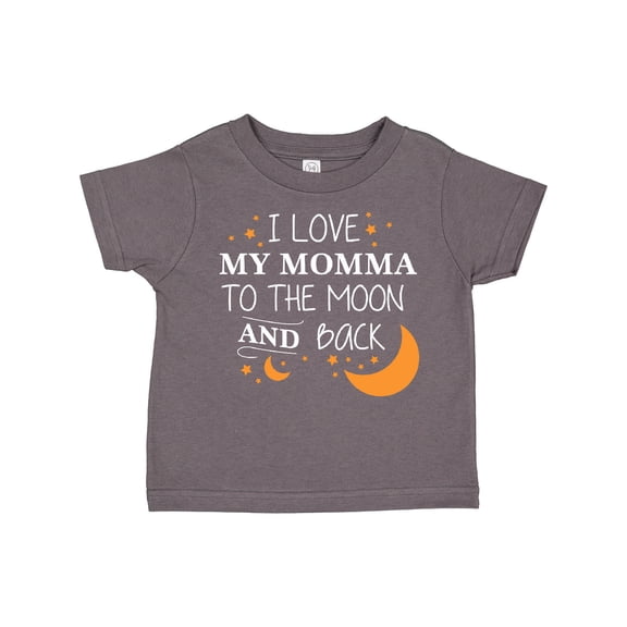 Inktastic I Love My Momma to the Moon and Back Boys or Girls Toddler T-Shirt