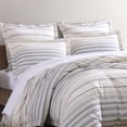thumbnail image 2 of Levtex Home - Preston Euro Sham - Jacquard - Cream, Blue, Navy and Taupe - One Euro Sham (26 x 26in.)- Cotton, 2 of 3