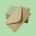 thumbnail image 3 of MasteelfCA 40pcs Classic Import Kraft Paper Envelopes Kraft Paper Invitations Postcard Envelope for Writing Letters, 3 of 8