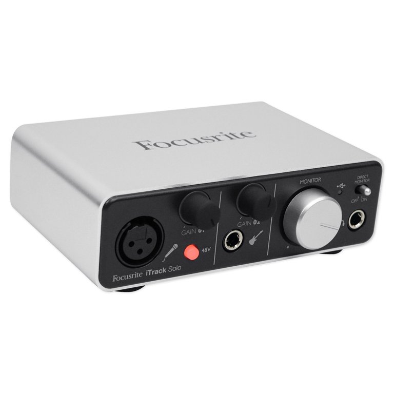 Focusrite ITRACK SOLO LIGHTNING USB Audio Recording
