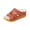 Brown, variant on Clearence Women’s Slope Heel Sandals Beach Casual Footwear with Hollow Diamond Cutouts Thick Non-Slip Sole Lightweight Cushioning Slides