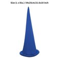 thumbnail image 2 of TiaoBug Christmas Elf Hat Dwarf Hat Long Pointed Witch Hat Storybook Character Costumes Blue One Size, 2 of 7