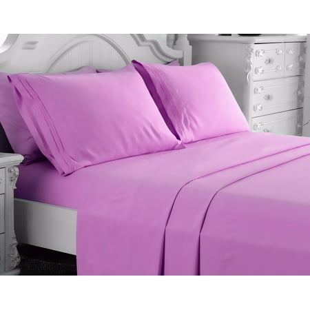 empire linen 1800 series deep pocket 4pc bed sheet set