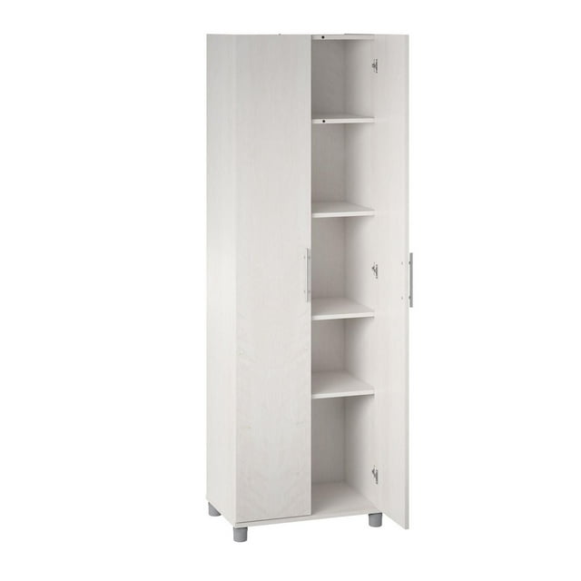 SystemBuild Camberly 24 pouces Armoire de rangement utilitaire, gris graphite