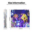thumbnail image 3 of Pofeuu SpongeBob SquarePants for Portable Pocket Makeup Mirror PU Cover Compact Travel Mirror with Normal and Magnifying Double Sided Glass-Round Shape-Square, 3 of 9