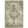 thumbnail image 4 of Oriental Weavers Venice Area Rug 1104W Grey Faded Lines 3' 10" x 5' 5" Rectangle, 4 of 8