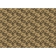 thumbnail image 1 of Ahgly Company Machine Washable Indoor Rectangle Transitional GoldenRod Gold Area Rugs, 5' x 8', 1 of 7
