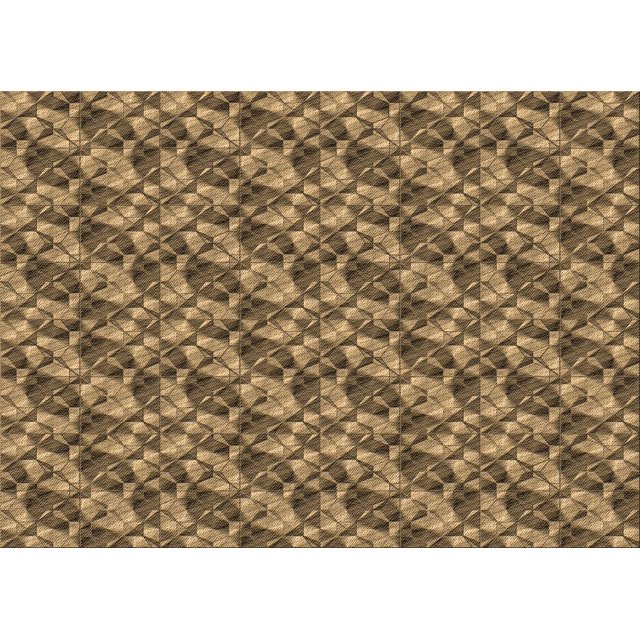 Ahgly Tapis Rectangulaire Lavable en Machine Intérieur Transitionnel GoldenRod Or, 8 Pieds x 10 Pieds