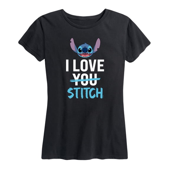 Lilo & Stitch - I Love Stitch - Women's Short Sleeve Graphic T-Shirt