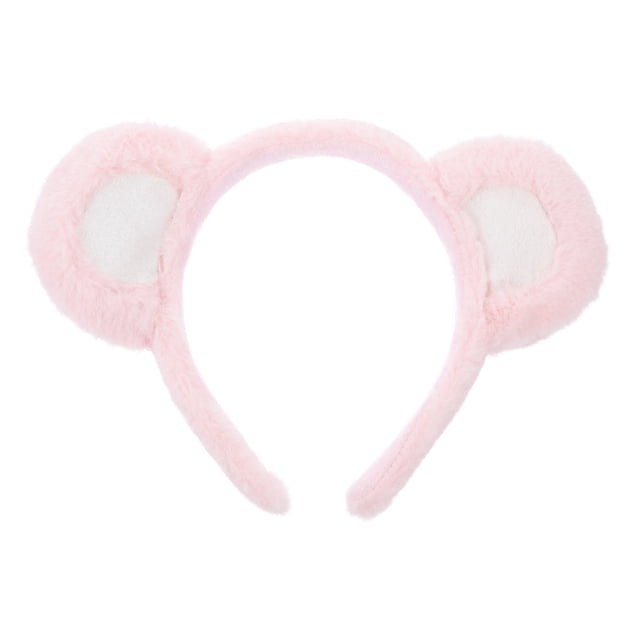 Diadema con orejas de oso de peluche para mujer y niña.