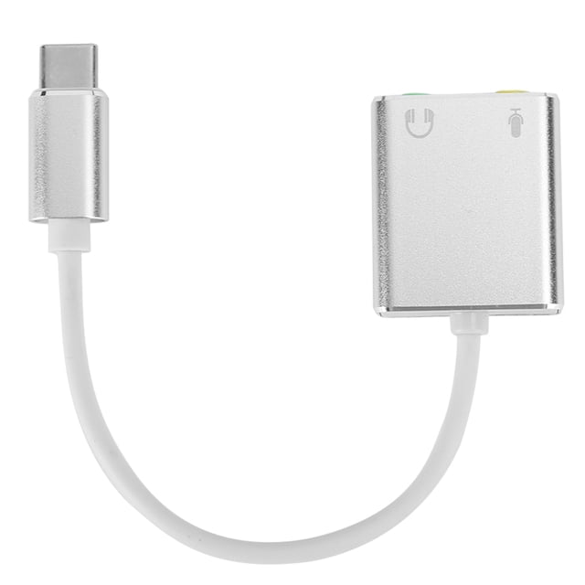 External Sound Card, Stable And Durable Audio Adapter, Plug And Play Low Power Consumption For Computer PC,