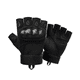 thumbnail image 1 of Guantes Tácticos Militares Sin Dedos Para Motocicleta Talla M: 7.5-7.9 pulgadas Malubero Negro, 1 of 5