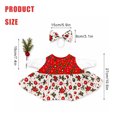 thumbnail image 3 of Christmas Goose Outfit Dress Costume for Outdoor Decor | for 23" High Cement or Plastic Porch Goose, Yard Lawn Outdoor Garden Patio Xmas Holiday Decor, 3 of 5