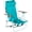 Mint Green, variant on WoofPaw Folding Beach Chair Adjustable Headrest w/4 Flexible Tilt Angle, Cup Holder Portable High Strength Cleanable Fabric, for Sand Camping Lawn Concert Travel Festival 1 pcs Blue&yellow