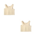 thumbnail image 3 of Chaleco corto Minnieouse para mujer sin mangas de verano estirable Negro, 3 of 6