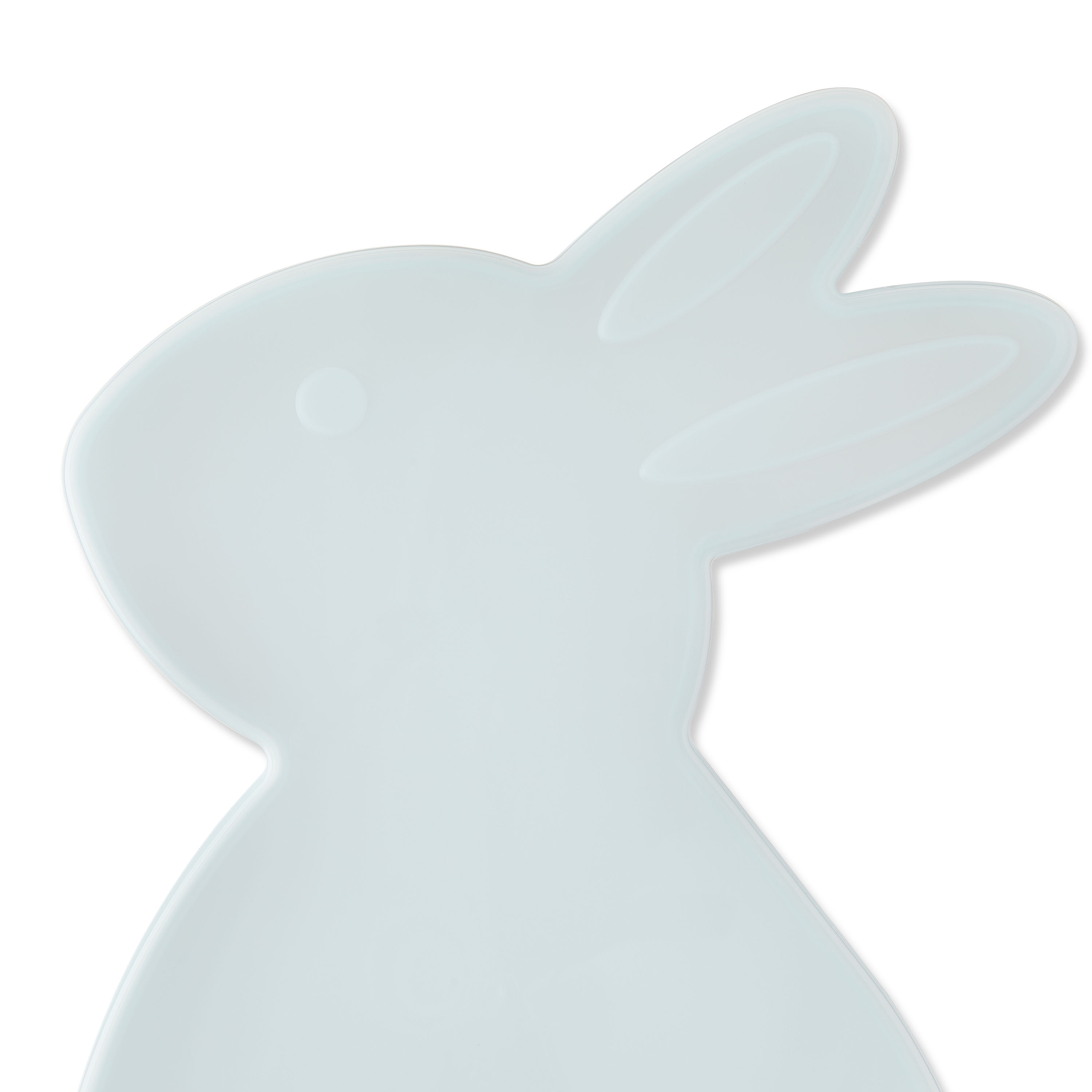 Way To Celebrate Bunny-Shaped Plastic Container, White, 17 in, Easter