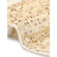 thumbnail image 5 of INSPIRAR CHIC Top de Tirantes para Mujeres con Lentejuelas Brillantes Sin Mangas Corsé Top L Dorado, 5 of 5