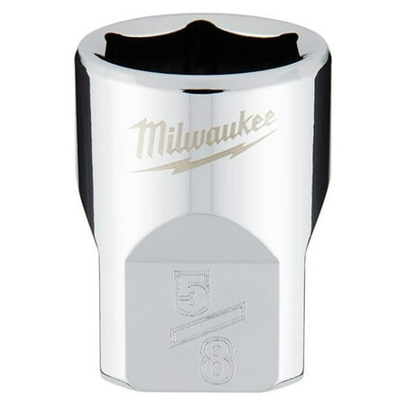 UPC: 0045242565702 | Milwaukee-45-34-9066 3/8 in. Drive 5/8 in. SAE 6-Point Socket