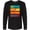AB-Black, variant on Inktastic Bull Riding Rodeo Eat Sleep Bull Riding Repeat Long Sleeve T-Shirt