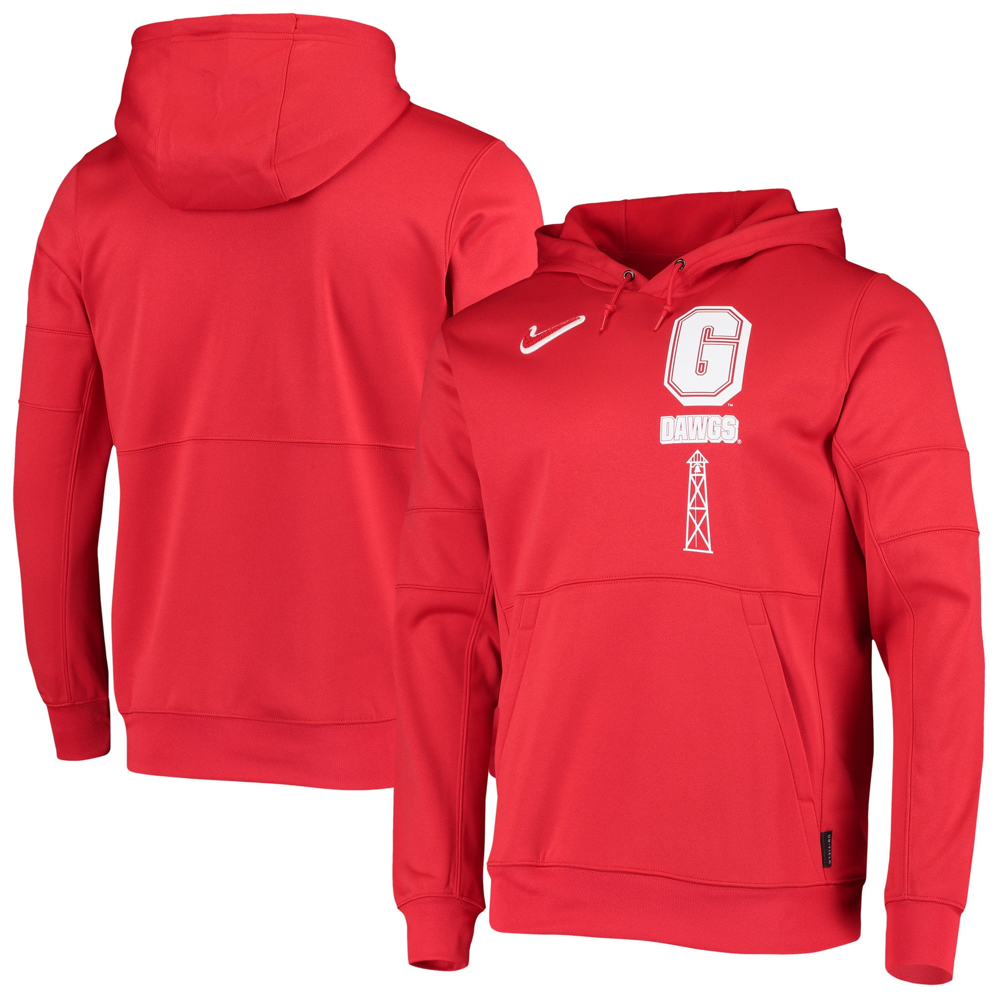 red nike sweater men