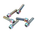 thumbnail image 4 of Water Bottle Cage M5 Bolts, Corrosion Resistant Water Bottle Cage Bolts Automatic Rolling Processing  For Fixing Fix Handlebar Ends, 4 of 8